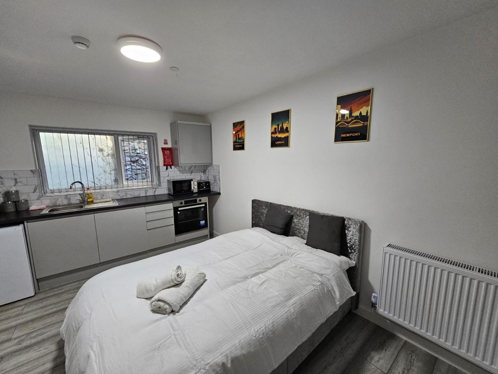 Cosy Cardiff Apartments - Garden Lounge Extérieur photo