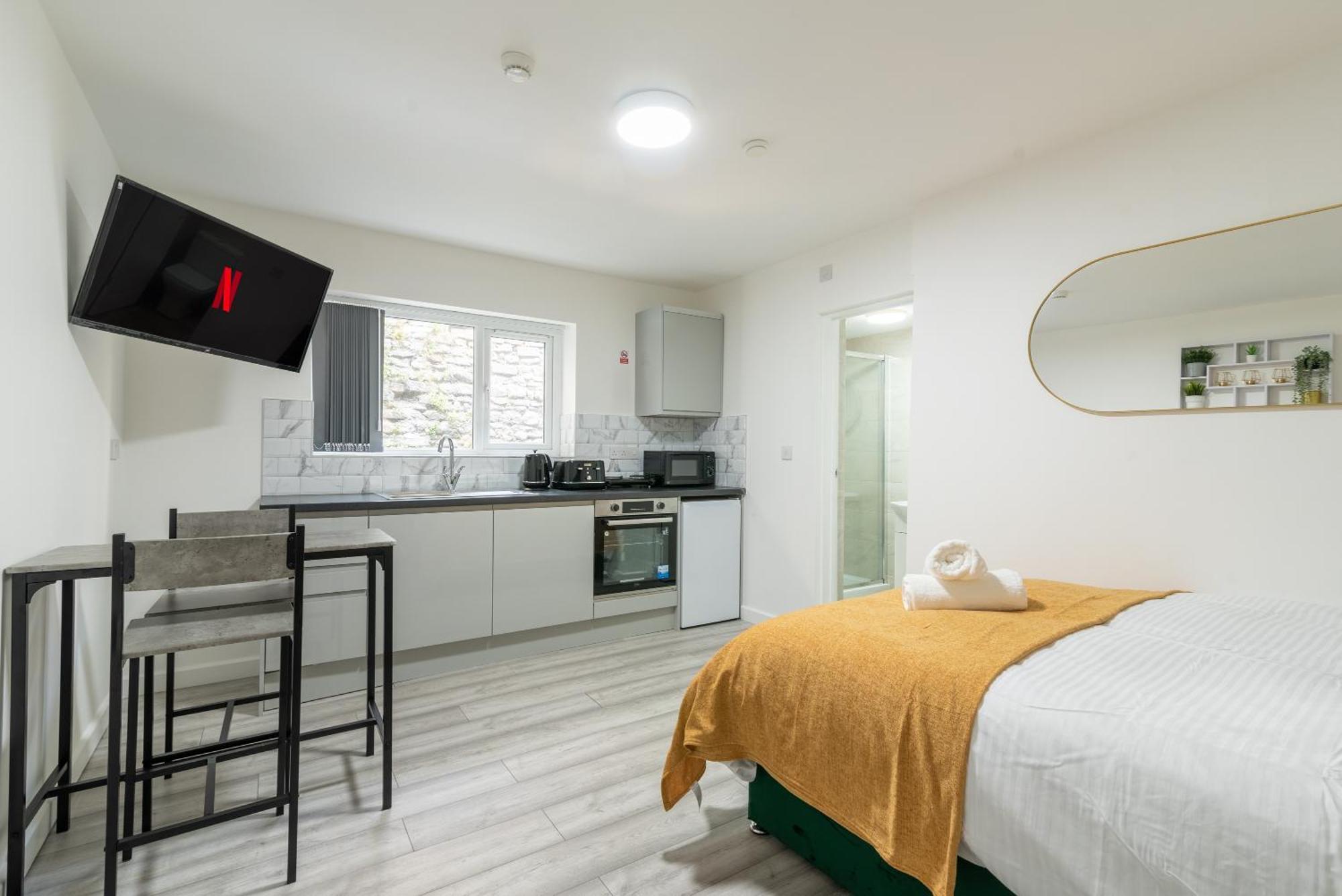 Cosy Cardiff Apartments - Garden Lounge Extérieur photo